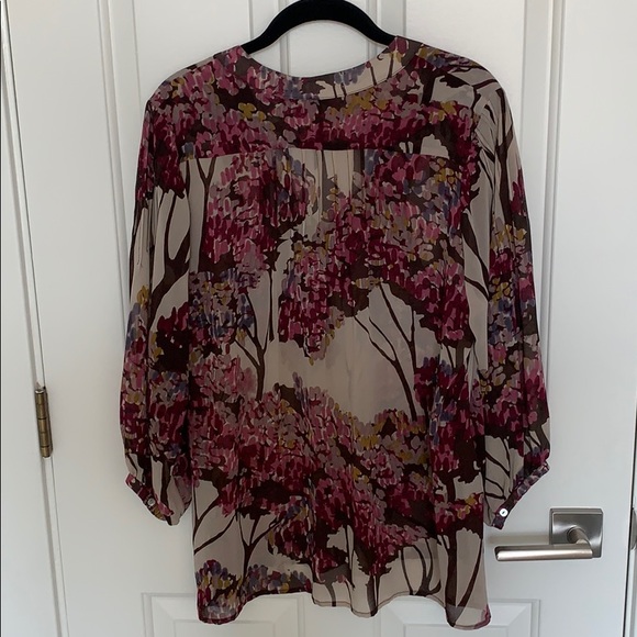 Anthropologie Floral Blouse - Picture 2 of 4